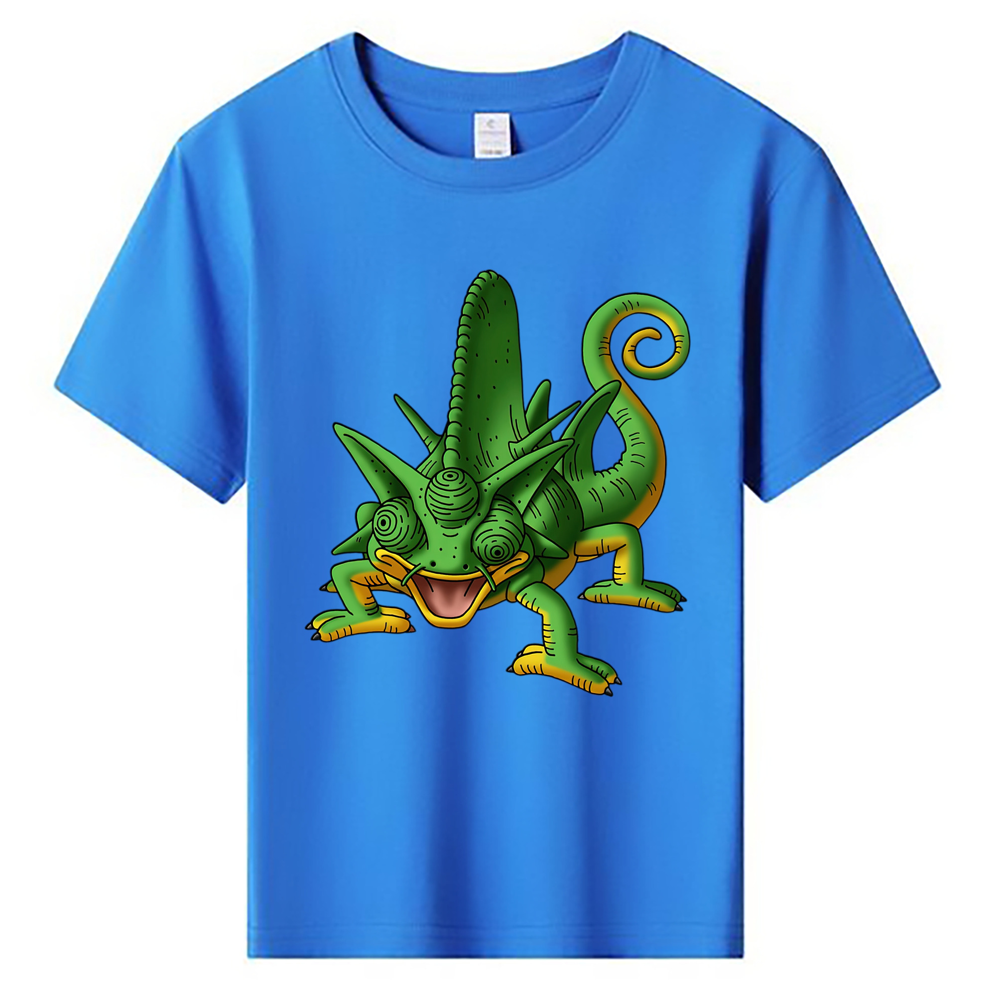 （画像用） ドラゴンクエスト Doragon Kuesuto Dragon Quest 綿100％キッズTシャツ（フロントプリント）